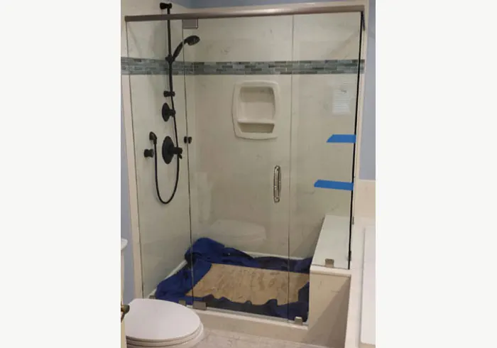 Custom Fabrication Frameless Shower Enclosure Escondido