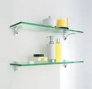 Bathroom Glass Shelves