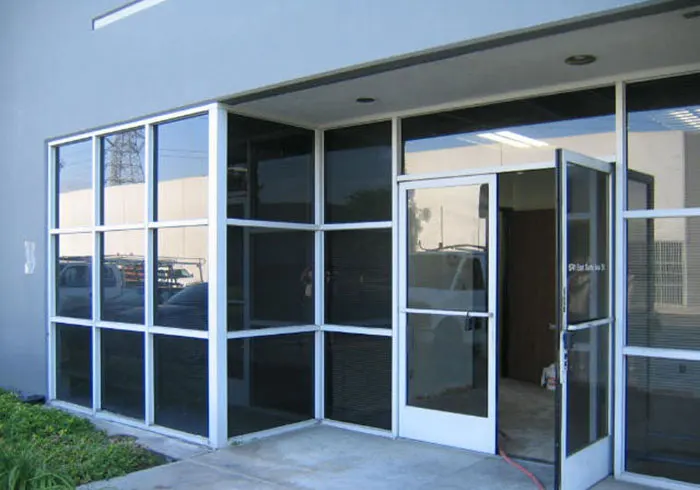 Commercial Aluminum Frame Glass Door Mira Mesa