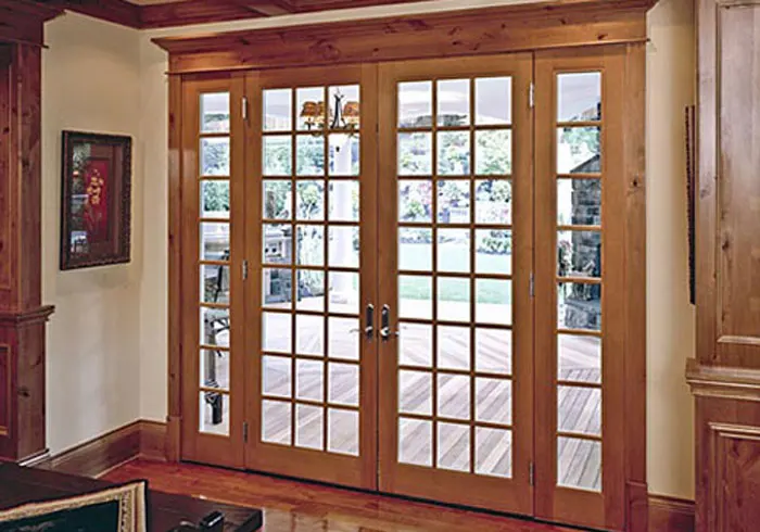 Wood Clad French In-Swing Door Pacific Beach, CA