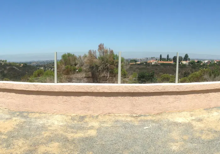 Bennette Glass Railing in Chula Vista, California