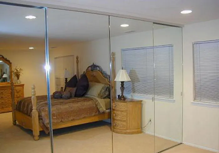 Custom Full Wall Mirror Installation in San Diego