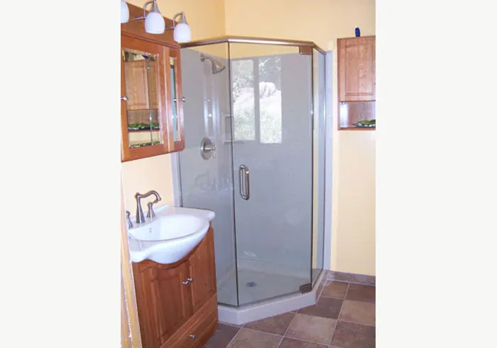 Heavy Glass Neo Angle Shower Enclosure El Cajon, CA