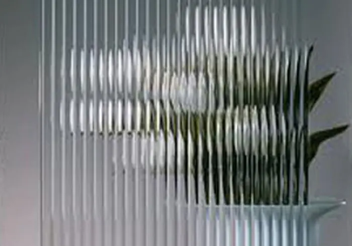 Windows Reeded Pattern Glass Installation