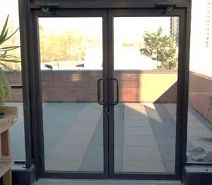 Office Motorized Glass Door