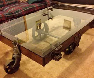 Rectangle Glass Table Top